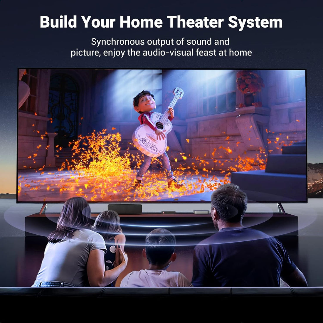 UGREEN HDMI Splitter 1 in 4 Out 4K60Hz 18 Gbps 1x4 Only Mirror Screen Support EDID HDCP 2.2/1.4 3D HDR Compatible with Xbox PS5/4 Switch Projector
