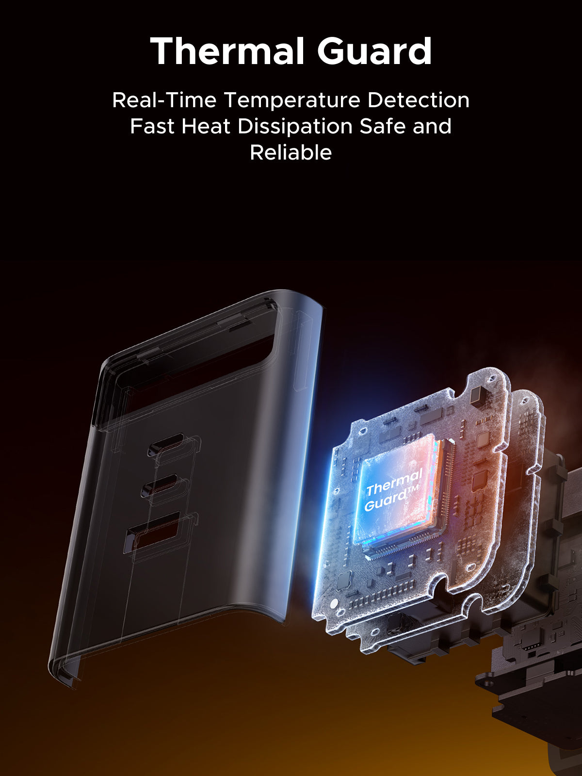 UGREEN Nexode Pro 100W USB C Charger 2C1A with Built-in Retractable Cable(0.75m) GaN Fast Wall Charger for MacBook Pro/Air, iPhone 17 Pro Max/16/15, iPad, Galaxy S25 Ultra/S24