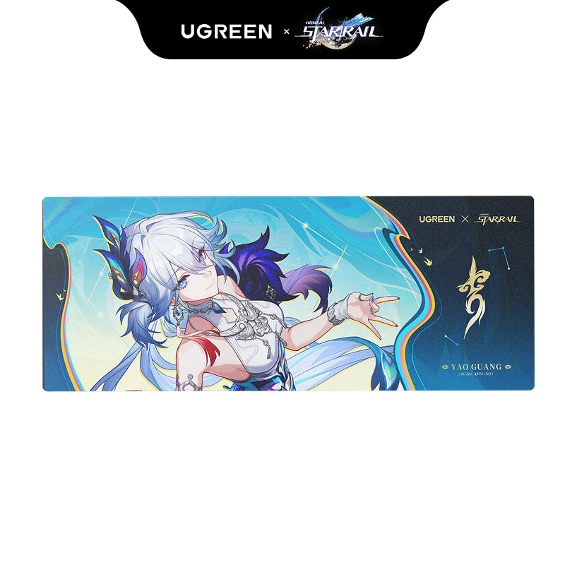 UGREEN x Honkai: Yao Guang Tin Badge &Yao Guang Chibi Acrylic Stand & Yao Guang Transparent Card & Yao Guang Holographic Ticket, Honkai: Star Rail Edition