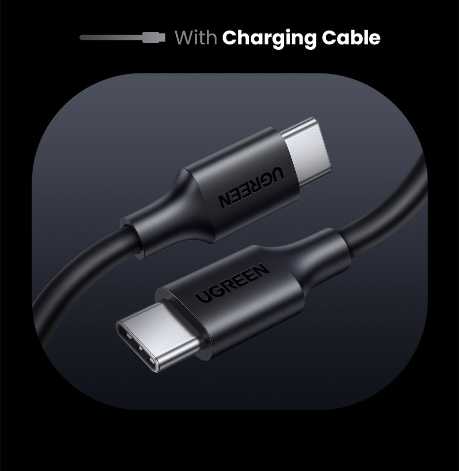 UGREEN 2-IN-1 25W MagFlow Wireless Charger for iPhone 16 15 Pro Max iPhone 16 15 Plus AirPods Pro/Max Xiaomi Samsung S25 S24 Ultra Samsung Earphone Huawei