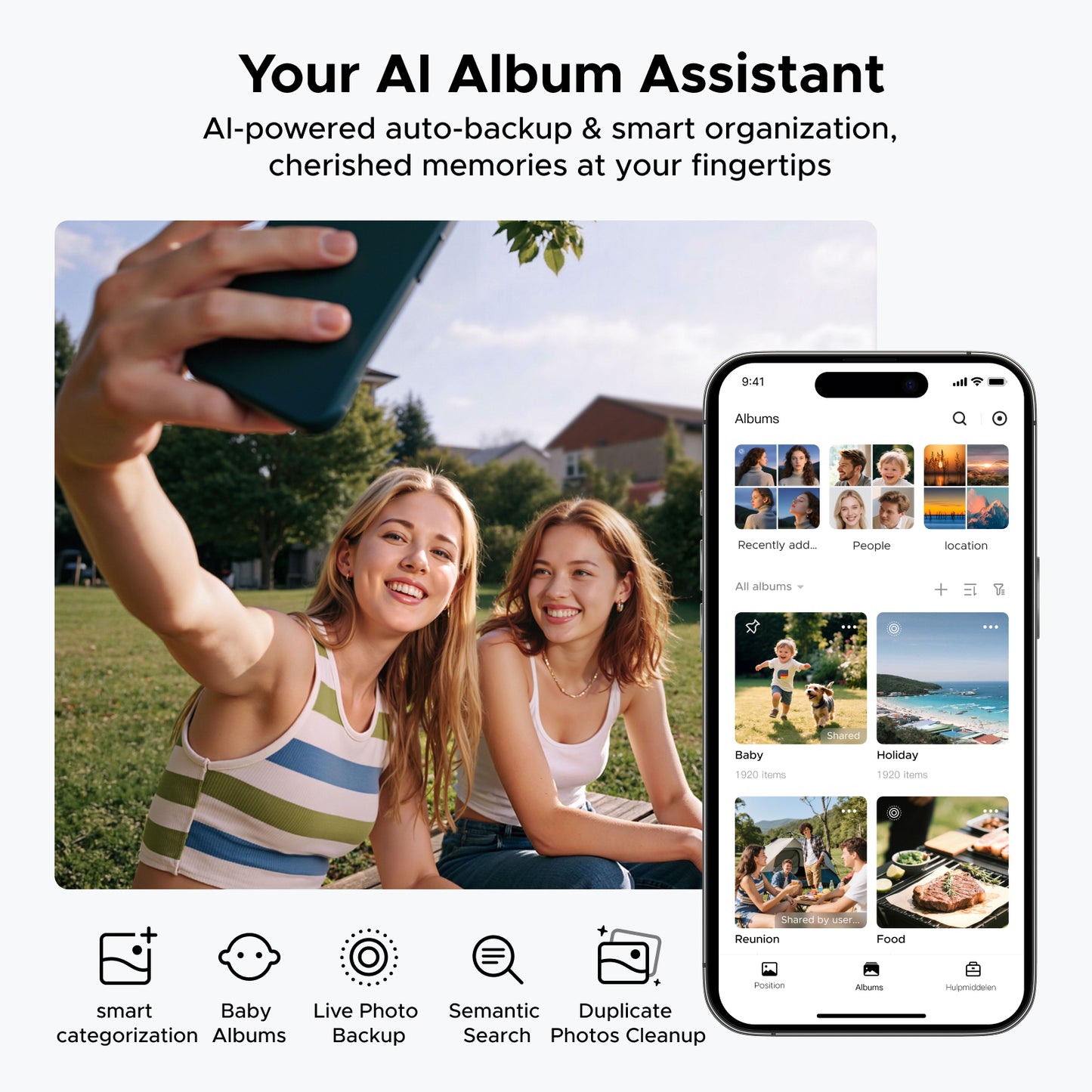 UGREEN NASync DH4300 Plus 4-Bay Desktop NAS, Support Capacity 120TB (Diskless), Remote Access, AI Photo Album, Beginner Friendly System, 8GB LPDDR4X RAM, 2.5GbE, 4K HDMI, Network Attached Storage