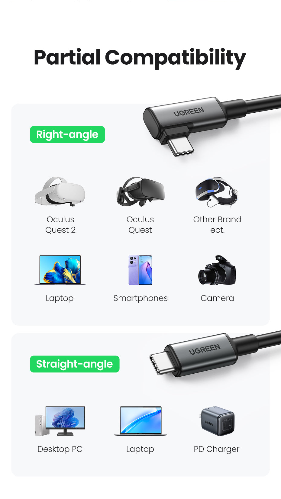 HOT Quest Link Cable Usb A To C Adapter Oculus Link Usb Type
