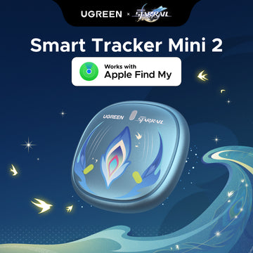 UGREEN Smart Tag Honkai: Star Rail Edition Smart Locator Find My Apple Certified Anti Lost Finder 110dB Loud Alarm Locator 1pcs/4pcs Compatible with iPhone
