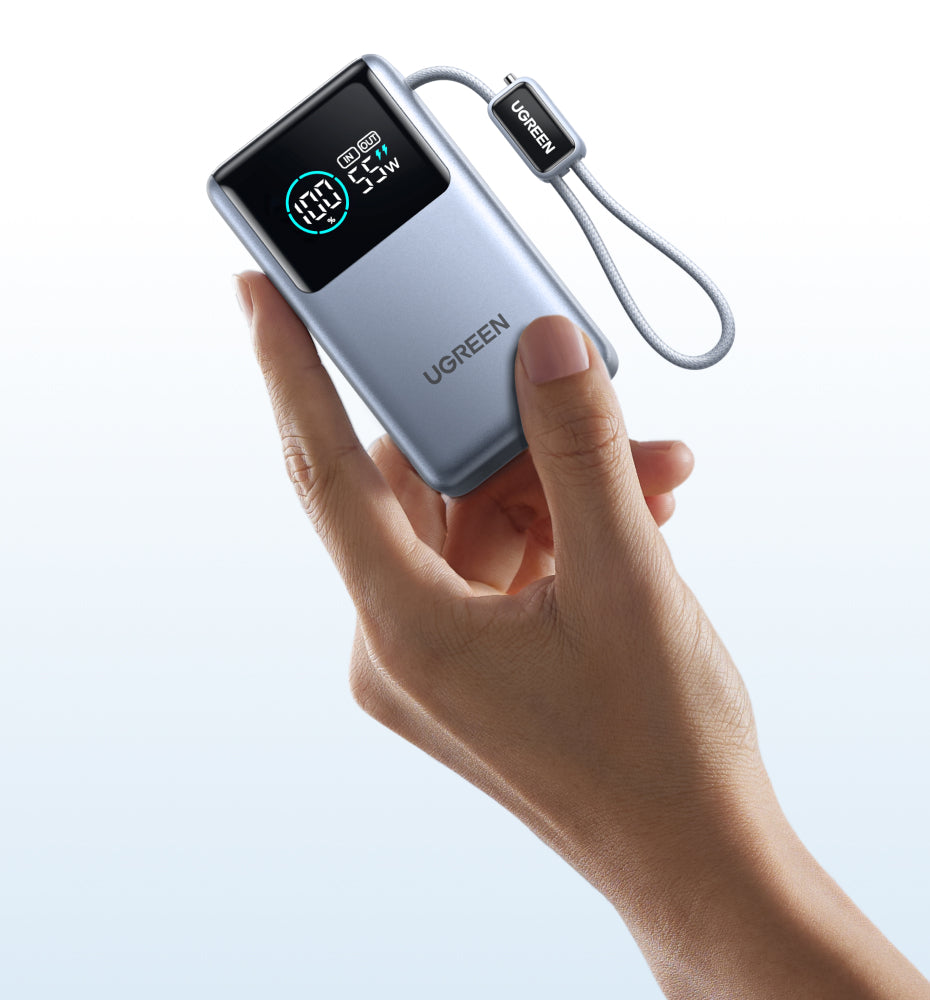 UGREEN 55W Fast Charging Power Bank 10000mAh | PD PPS QC | Xiaomi 55W & Samsung 45W | Digital Display