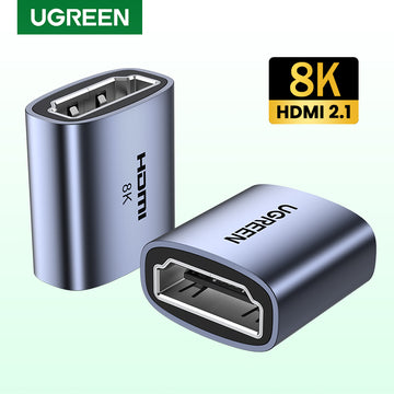 UGREEN  HDMI Coupler 8K HDMI Adapter Female to Female HDMI Connector Support 3D 8K 4K 1080P HDMI Extender