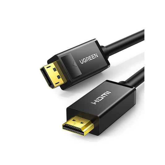 UGREEN 10238 4K Displayport to HDMI Cable Uni-Directional UHD DP to HDMI Connector Video Display Cord