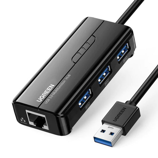 UGREEN 20265 USB 3.0 Hub with Gigabit Ethernet Adapter usb