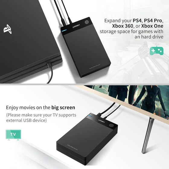 UGREEN 50422 USB 3.0 3.5inch Hard Drive Box EU PLUG