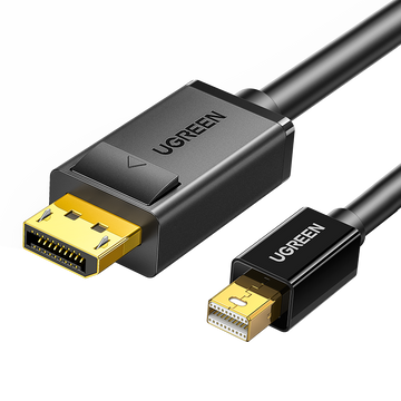 UGREEN 10477 Mini DP to DP Cable 1.5m (Black)